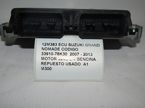 Ecu Suzuki Grand Nomade Codigo 33910-78k30 2007 - 2013 J24b 