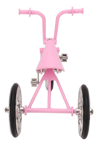 Adornos De Modelo De Triciclo Con Aspecto Rosa, Diseño Simul
