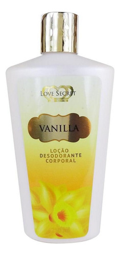 Loção Desodorante Corporal Vanilla Love Secret 250 Ml