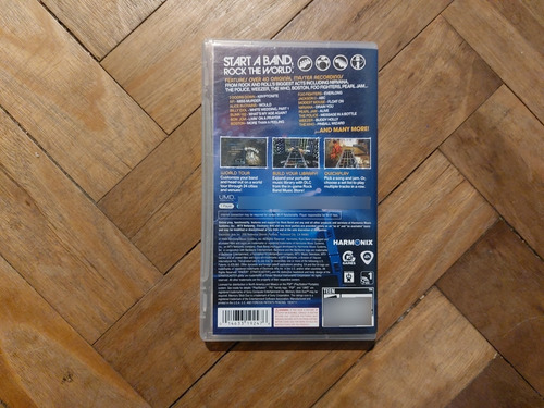 Psp Juego Rockband Unplugged Completo Sony Psp Playstation P