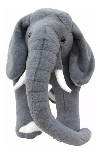 Elefante De Pelúcia - Safari - Realista - 58cm