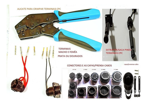 Conector 16 Vias Cpc Femêa - 4 Kits