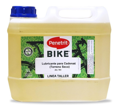 Lubricante P/ Cadena Terreno Seco Penetrit Bike Bidón 5 Lt