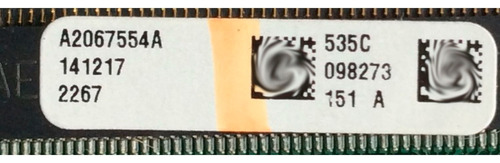 Main Sony A2067555a 1-893-272-11 Xbr-55x800b / Xbr55x800b (Usado)