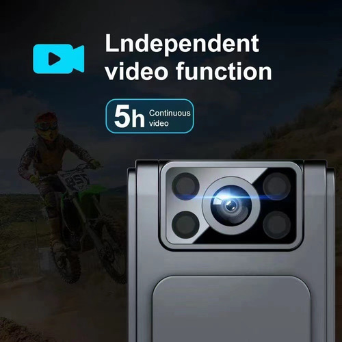 Cámara Deportiva Wifi 1080p Con Visión Nocturna Y Mano Negro