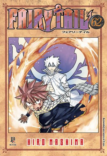 Fairy Tail - Vol. 62, de Kiyohara, Hiro. Japorama Editora e Comunicação Ltda, capa mole em português, 2018