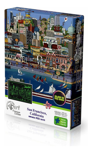 Rompecabezas Premium 1000 Pz, San Francisco California