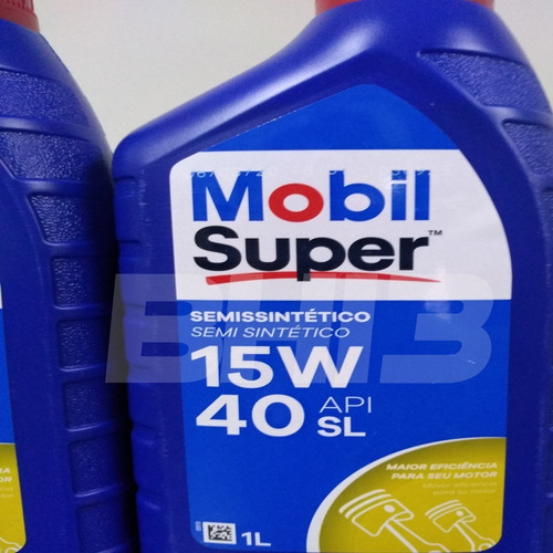 15w40 Semissintético Óleo Mobil Super 3 Litros