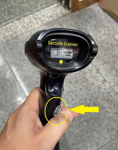 Scanner Código Barras 1d Conector Usb-c Celular Smartphone