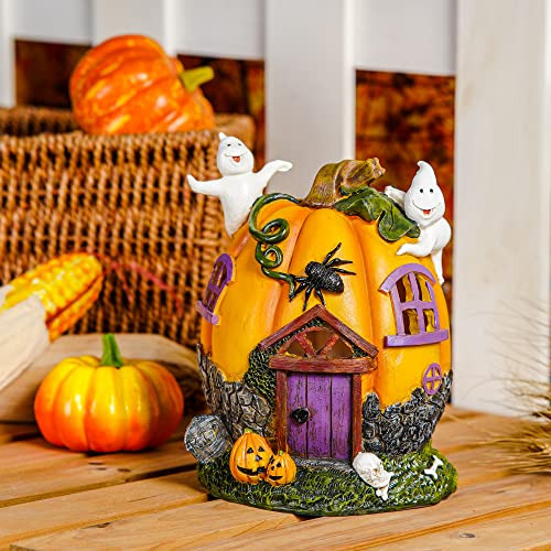 Tzsp Halloween Casa Embrujada Figurita, Casa De Q5jxx