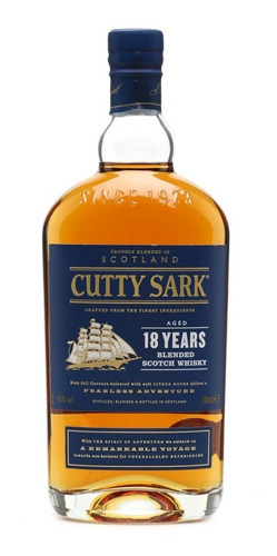 Imagen 2 de 4 de Whisky Cutty Sark 18 Años 700ml 43% Vol En Estuche