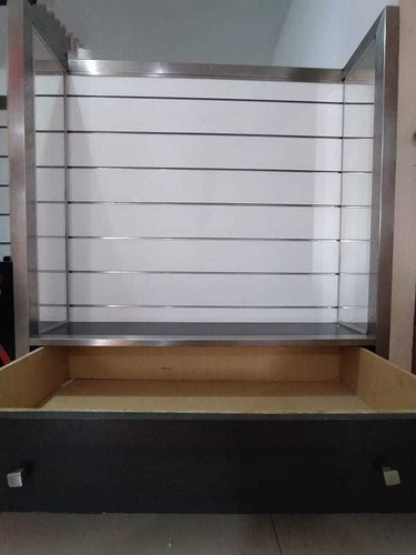 Imagen 2 de 3 de Exhibidor Acanalado Con Gaveta