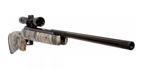 Rifle Aire Comprimido Gamo Camo Rocket 5.5 + Mira 4x32