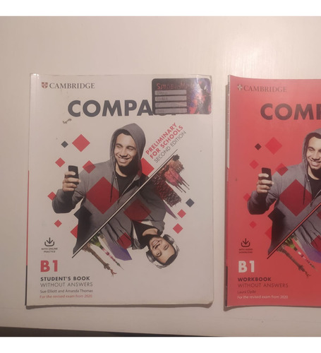 Compact B1 Preliminary Student S Book+workbook Cambridge X2