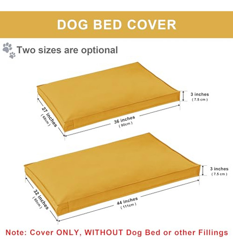 Funda Impermeable Para Cama De Perro 91 X 68 Cm