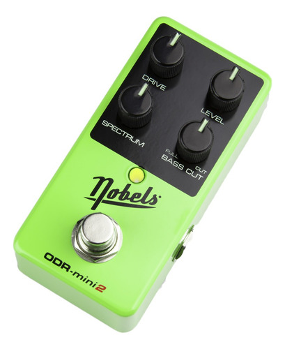 Pedal Efeito Natural Overdrive Guitarra Odr-mini 2 Nobels Cor Verde
