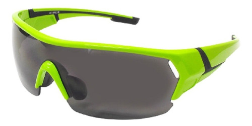 Lentes Deportivo Armazón Policarbonato/pvc Micas Humo Wallis