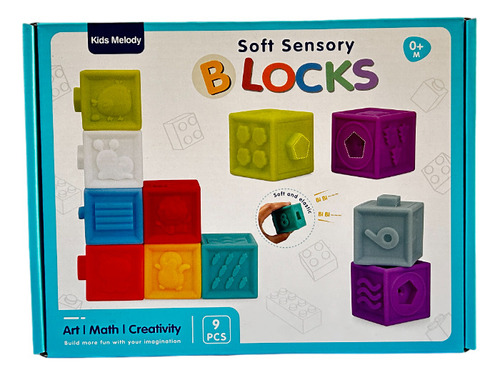 Cubos Sensoriales Para Bebé Bm Toys 6645