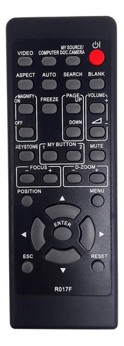 Control Remoto De Proyector R017f Para Hitachi Bz-1, Cp-a221