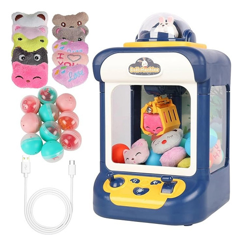 Mini Máquina De Garras Para Niños Juguete Peluche Con Sonido