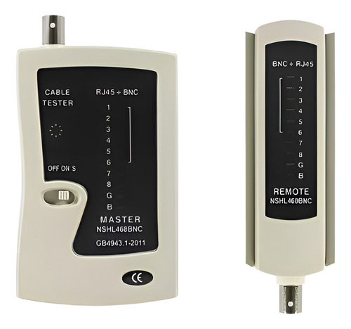 Testador Rj45 Cabos Rede Lan Internet Utp Rj11 C/bolsa