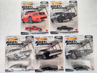 Hot Wheels Premium Fast And Furious Mix Serie Completa
