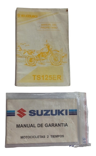 Manual Usuario Físico Suzuki Ts 125 (usado)