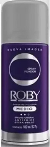 Roby Spray Fijador Medio X 180ml