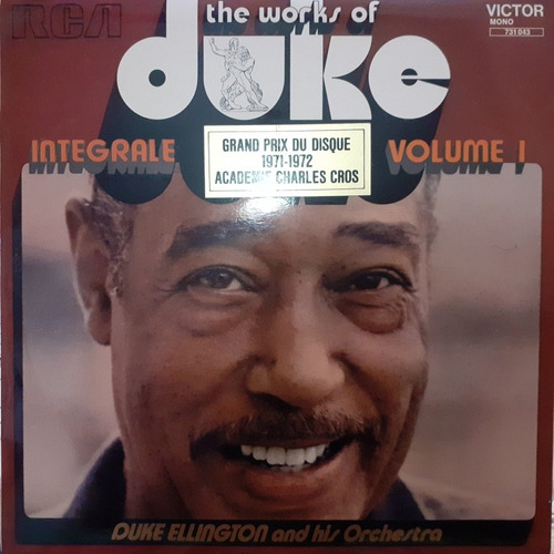 Duke Ellington Integrale Volume 1 Tapa Y Vinilo 10 Francia