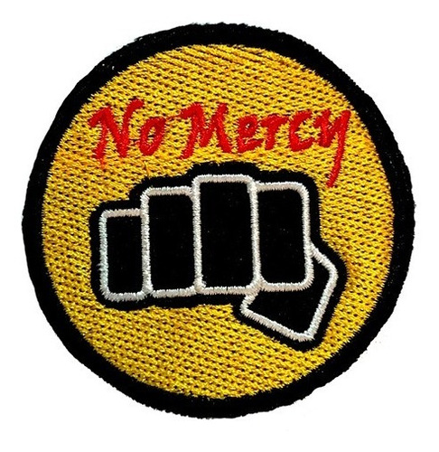 Parche Bordado Cobra Kai - Karate Kid - No Mercy 7cm