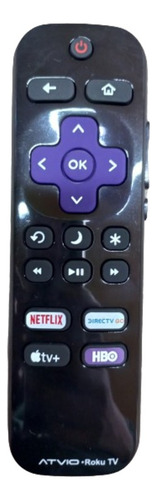 Control Para Pantalla Roku Tv Marca Atvio