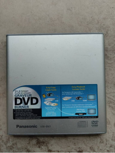 Quemadora De Dvd Panasonic Para Videocamara