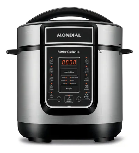 Panela De Pressão Elétrica Digital 3L Mondial 700W - PE-40