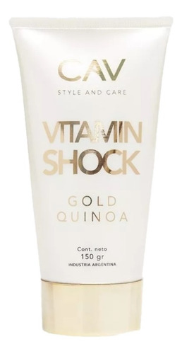 Cav Vitamin Shock Anti Gold Quinoa X 150 Gr Anti Frizz