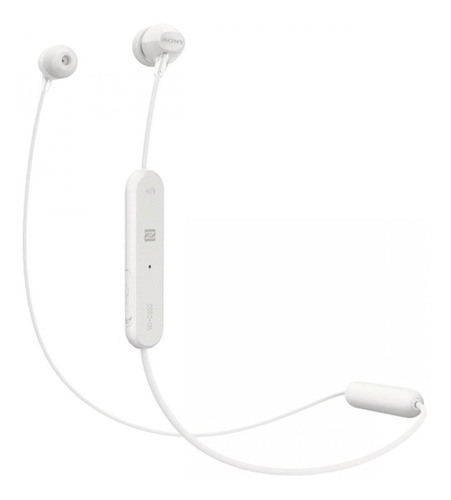 Audífono in-ear inalámbrico Sony WI-C300 blanco