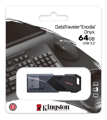 Pen Drive 64gb Kingston Data Travele Exodia Dtxon/64gb Usb