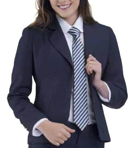 Chaqueta Blazer Escolar Azul Jayson Mujer (todas Las Tallas)