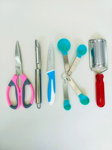 Set De Utensilios Culinarios Para Chef 6 Pzas