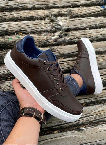 Tenis Hombre Colores Casual Elegante Zapato Caballero