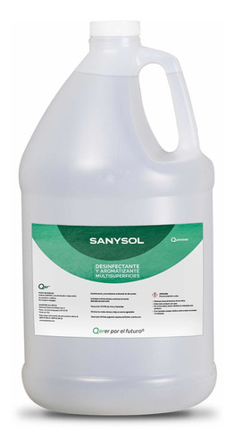 Sanitizante 2 En 1 Manos-superficies 4lts Rinde 200lts