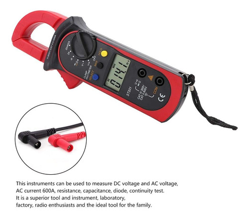 Pinza Amperimétrica Digital St201 400a
