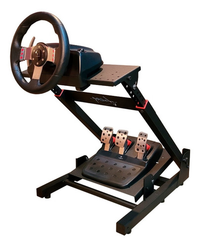 Imagen 2 de 7 de Soporte Para Volante Logitech Regulable Racer X Sin Bandeja