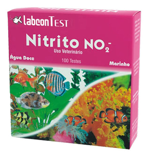 Teste De Nitrito (no2) Água Doce E Salgada - Alcon