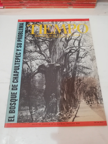 Tiempo No. 1717 Marzo El Bosque De Chapultepec Y Su Problema