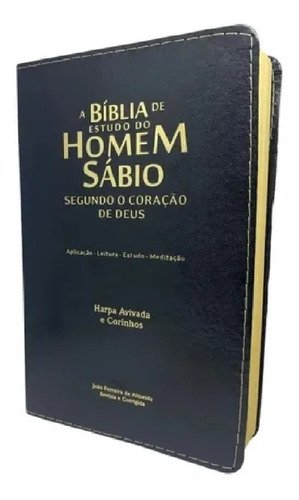 Bíblia De Estudo Do Homem Sábio Com Harpa