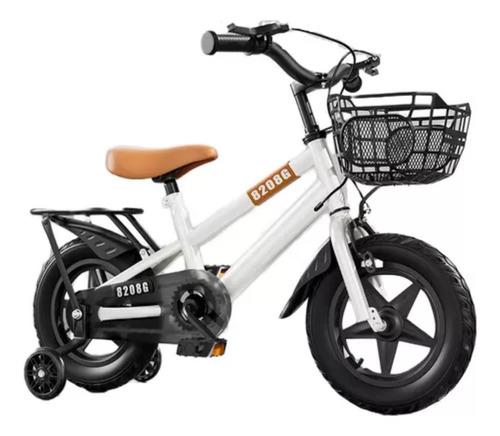 Bicicleta Para Niño Universal Con Rueditas Y Canasta,16in