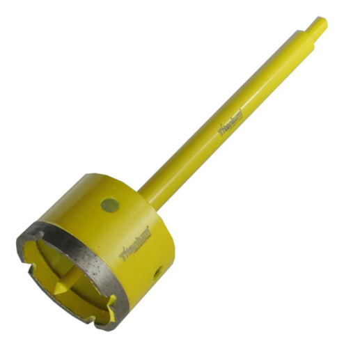 Serra Copo Diamantada 60mm Com Haste Encaixe 3/8pol Titanium