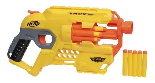 Nerf Alpha Strike Pistola Lanza Dardos Hammerstorm E8676 Ed