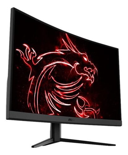 Imagen 2 de 4 de Monitor gamer curvo MSI Optix G27C4 led 27" negro 100V/240V