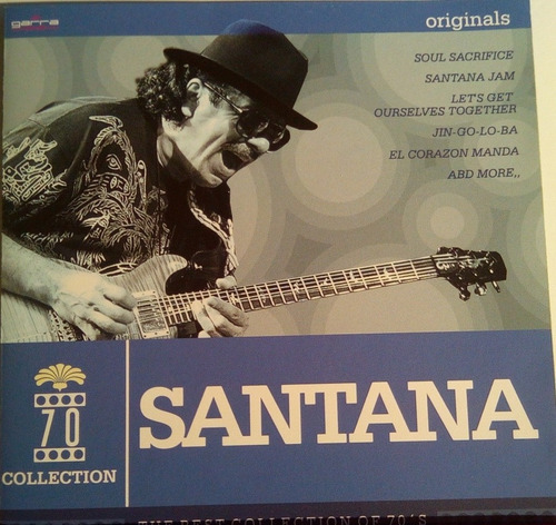 Cd Santana  The Best Collection Of 70's  